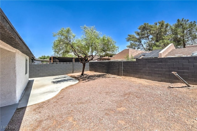 1805 Amboy Dr, Las Vegas, NV 89108 - fenced backyard featuring a patio