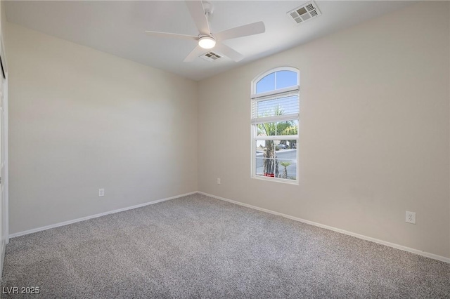 2221 River Grove Dr, Henderson, NV 89044 - empty room with ceiling fan and carpet flooring