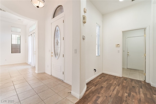 9025 Loggers Mill Ave, Las Vegas, NV 89143 - entrance foyer featuring baseboards and light tile patterned floors