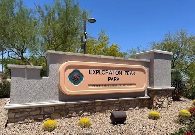 9992 Peak Lookout St, Las Vegas, NV 89178 - view of community sign