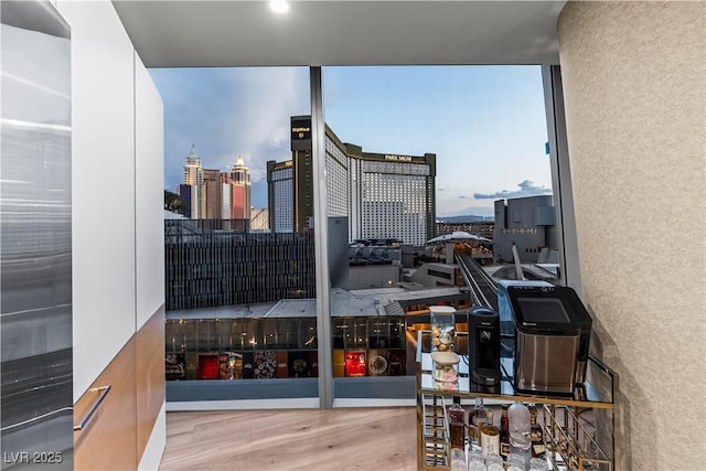 3726 Las Vegas Blvd Unit 606, Las Vegas, NV 89158 - balcony with a view of skyline