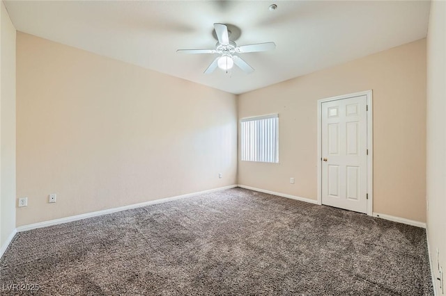 830 Carnegie St Unit 824, Henderson, NV 89052 - carpeted empty room with a ceiling fan and baseboards