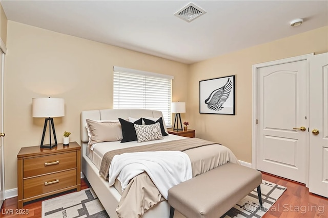 9413 Cedar Heights Ave, Las Vegas, NV 89134 - bedroom with wood finished floors and baseboards