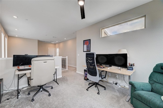 2651 Deep Canyon St, Henderson, NV 89044 - carpeted office featuring baseboards