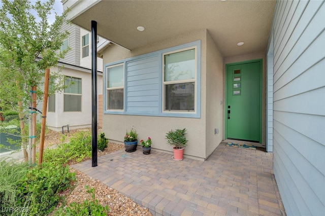 2651 Deep Canyon St, Henderson, NV 89044 - entrance to property with a patio area