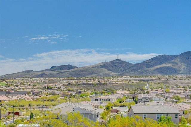 2651 Deep Canyon St, Henderson, NV 89044 - view of mountain background with nearby suburban area