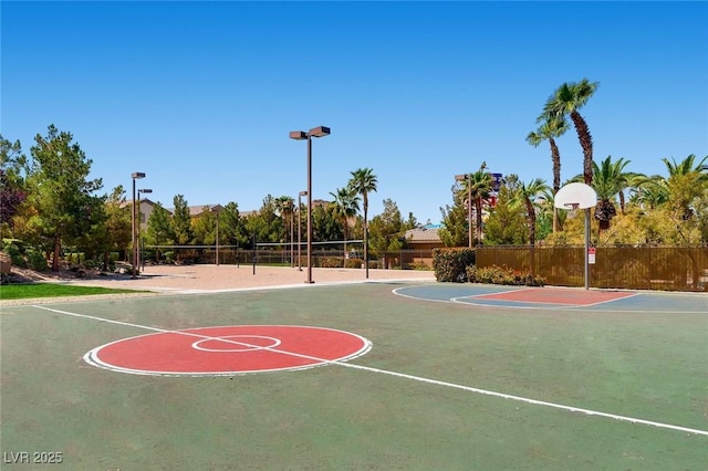 62 Myrtle Springs Ct, Las Vegas, NV 89148 - view of basketball court with community basketball court and volleyball court