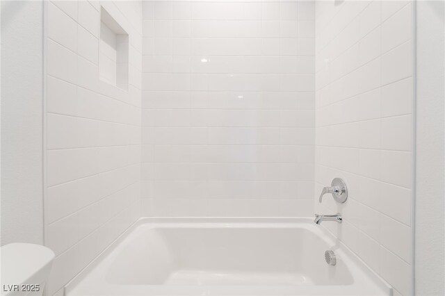 2501 Indigo Mountain St, Henderson, NV 89044 - bathroom featuring toilet and bathtub / shower combination