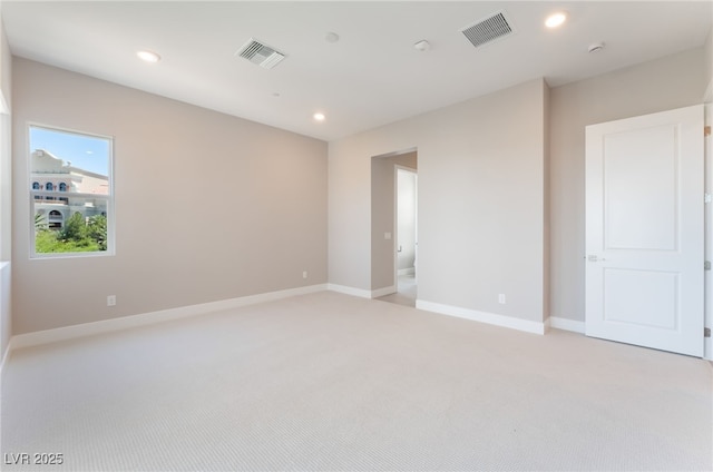128 Los Cabos Dr Unit 301, Las Vegas, NV 89144 - unfurnished bedroom featuring light colored carpet, recessed lighting, and baseboards