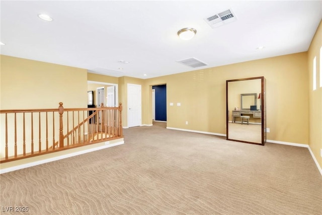 6558 Musette Ave, Las Vegas, NV 89139 - carpeted spare room with baseboards and recessed lighting