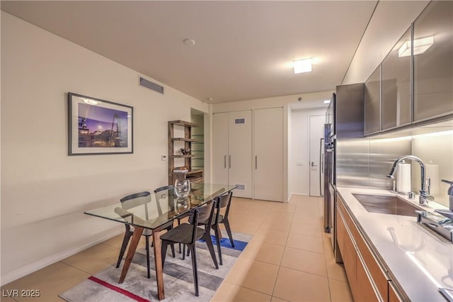 3726 Las Vegas Blvd Unit 3105, Las Vegas, NV 89158 - dining space featuring light tile patterned floors