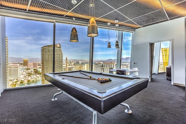 3726 Las Vegas Blvd Unit 3105, Las Vegas, NV 89158 - recreation room featuring pool table and carpet