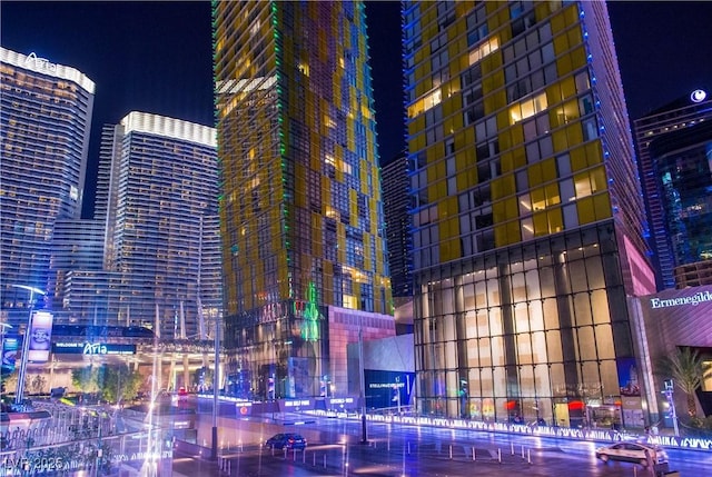 3726 Las Vegas Blvd Unit 3105, Las Vegas, NV 89158 - property at twilight featuring a view of city lights