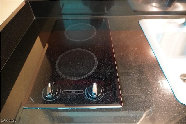 145 E Harmon Ave Unit 27619, Las Vegas, NV 89109 - detailed view of black electric cooktop