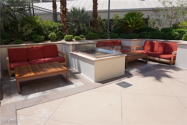 145 E Harmon Ave Unit 27619, Las Vegas, NV 89109 - view of patio / terrace featuring outdoor lounge area
