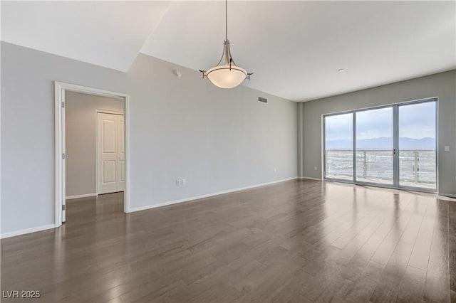 8255 S Las Vegas Blvd Unit 1816, Las Vegas, NV 89123 - unfurnished room with dark wood-type flooring and baseboards