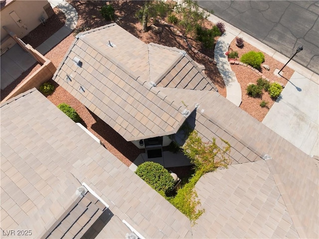 8504 Mystic Night Ave, Las Vegas, NV 89143 - aerial view of property and surrounding area