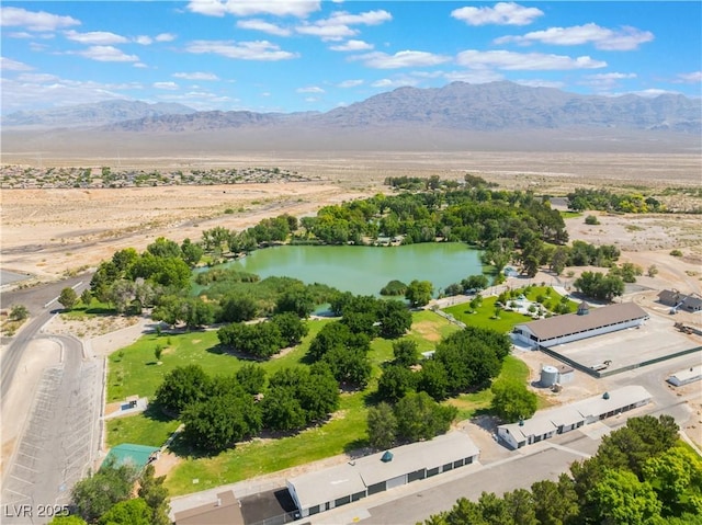 8504 Mystic Night Ave, Las Vegas, NV 89143 - drone / aerial view of a water and mountain view