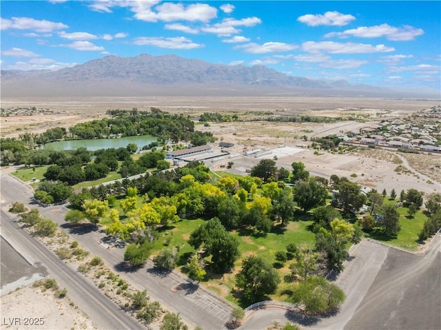 8504 Mystic Night Ave, Las Vegas, NV 89143 - aerial view of a water and mountain view