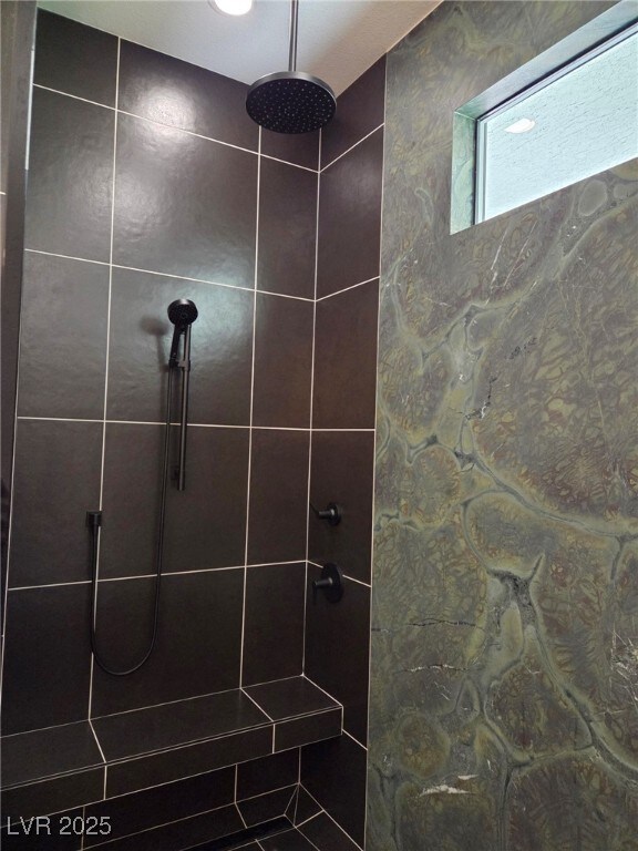 8504 Mystic Night Ave, Las Vegas, NV 89143 - full bath featuring tiled shower