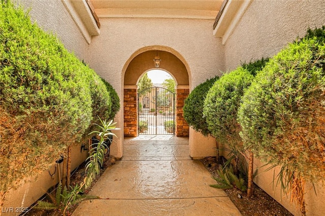 213 Villa Borghese St, Las Vegas, NV 89138 - view of patio with a gate