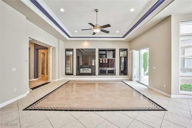 213 Villa Borghese St, Las Vegas, NV 89138 - property entrance featuring ceiling fan