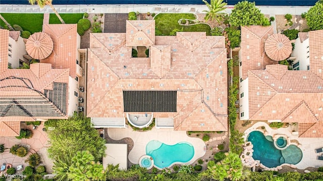 213 Villa Borghese St, Las Vegas, NV 89138 - aerial view of a pool