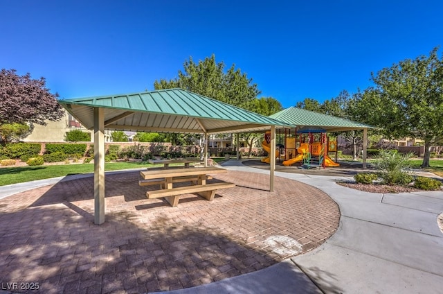8224 Fowler Falls Ct, North Las Vegas, NV 89085 - surrounding community featuring a gazebo