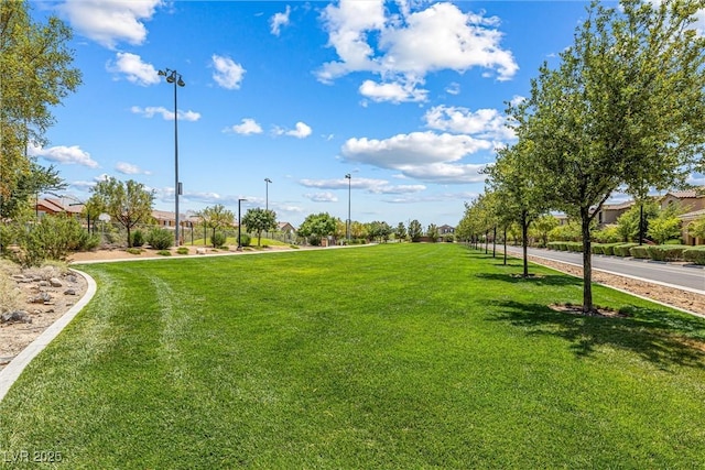 3188 Via Da Vinci, Henderson, NV 89044 - surrounding community with a lawn and a residential view