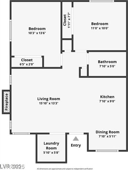 4682 Leeann Ln, Las Vegas, NV 89121 - room layout