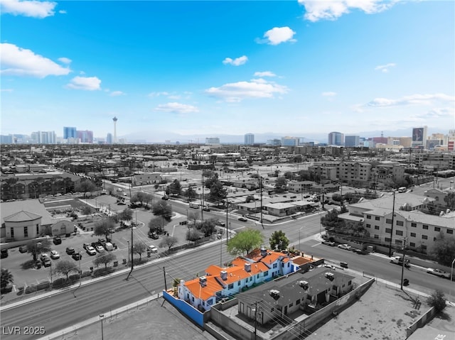 300 N 14th St, Las Vegas, NV 89101 - aerial view of city skyline