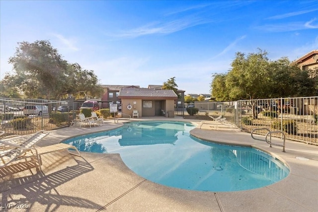 8000 Badura Ave Unit 2028, Las Vegas, NV 89113 - community pool with a patio area