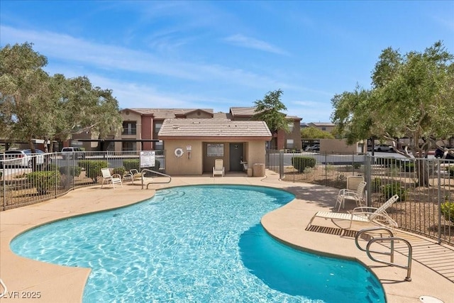 8000 Badura Ave Unit 2028, Las Vegas, NV 89113 - community pool with a patio area