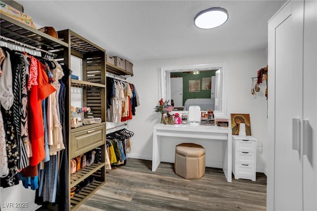 4419 Lorna Pl, Las Vegas, NV 89107 - spacious closet featuring wood finished floors