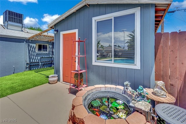 4419 Lorna Pl, Las Vegas, NV 89107 - view of patio / terrace featuring an outbuilding