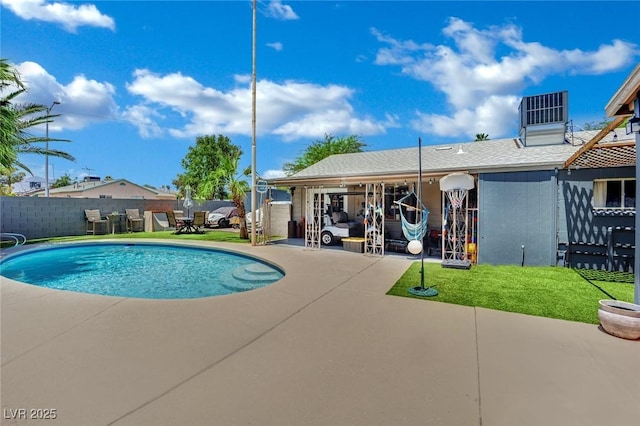 4419 Lorna Pl, Las Vegas, NV 89107 - view of pool featuring a patio