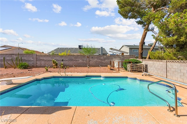 6612 Elton Ave, Las Vegas, NV 89107 - view of swimming pool with a fenced backyard
