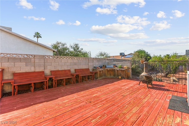 6612 Elton Ave, Las Vegas, NV 89107 - view of deck