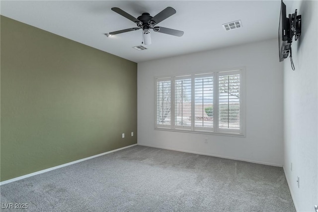 2056 Bay Thrush Way N, Las Vegas, NV 89084 - empty room with carpet floors, a ceiling fan, and baseboards