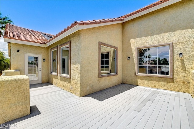 8113 Gothic Ave, Las Vegas, NV 89117 - view of wooden terrace