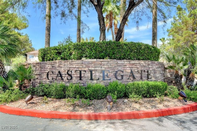 8113 Gothic Ave, Las Vegas, NV 89117 - view of community sign