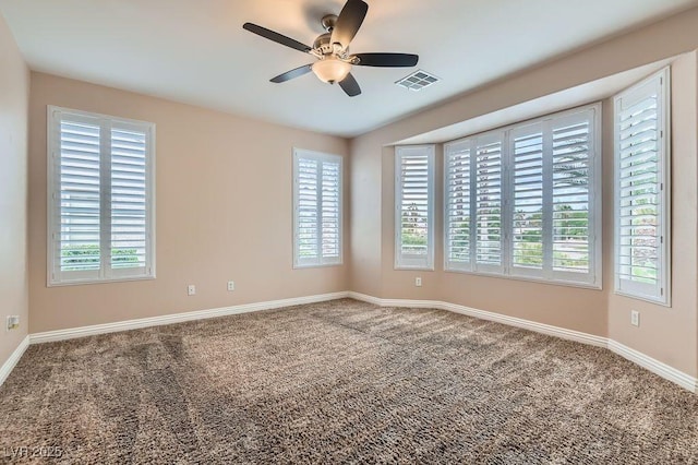 4311 Fiore Bella Blvd, Las Vegas, NV 89135 - empty room with carpet floors and ceiling fan