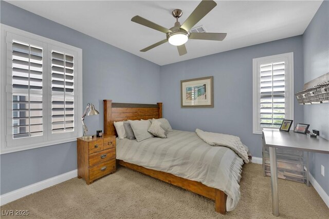 5542 Oak Bend Dr, Las Vegas, NV 89135 - bedroom featuring carpet flooring and ceiling fan