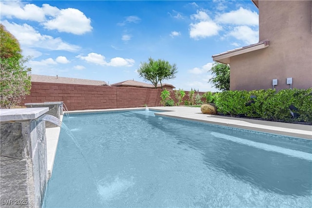 5542 Oak Bend Dr, Las Vegas, NV 89135 - view of pool featuring a fenced backyard