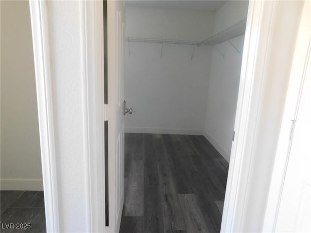 11173 Hickory Glen St, Las Vegas, NV 89179 - spacious closet with dark wood-style flooring