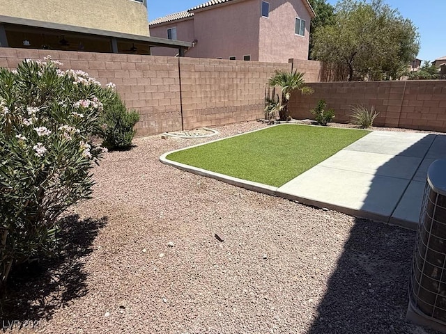 3736 Gallowtree Ave, North Las Vegas, NV 89081 - view of yard featuring a patio area