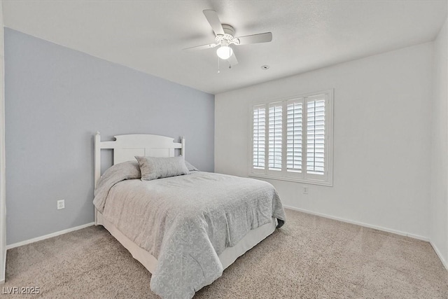 8070 W Russell Rd Unit 1036, Las Vegas, NV 89113 - bedroom featuring carpet floors, baseboards, and a ceiling fan