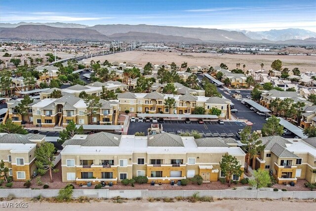 8070 W Russell Rd Unit 1036, Las Vegas, NV 89113 - aerial view of residential area featuring a mountainous background