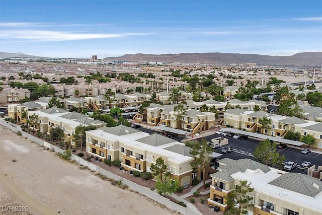 8070 W Russell Rd Unit 1036, Las Vegas, NV 89113 - aerial view of residential area featuring a mountainous background