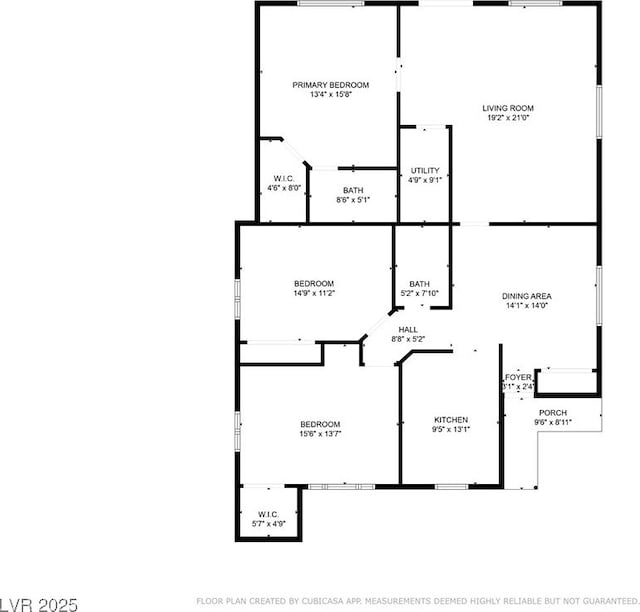 2713 Valley St, Las Vegas, NV 89101 - floor plan / room layout